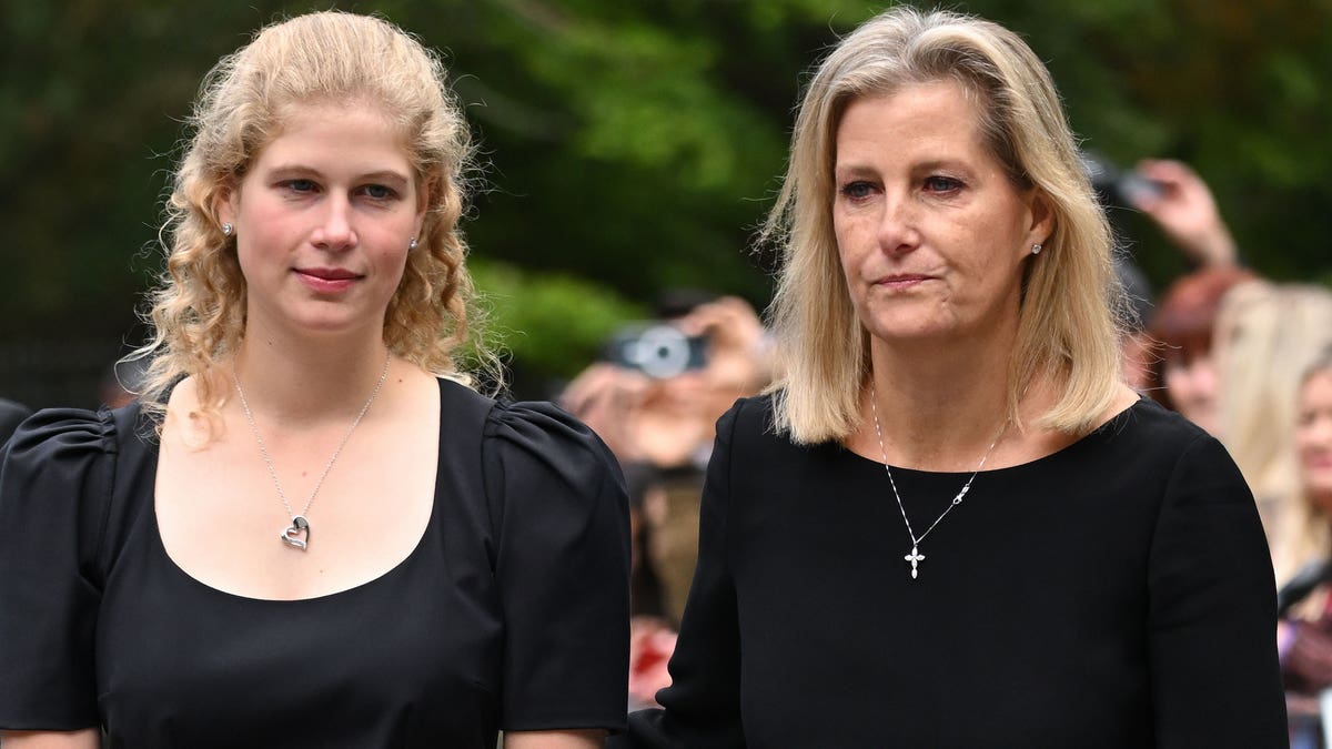 Lady Louise Windsor and Sophie, Countess of Wessex