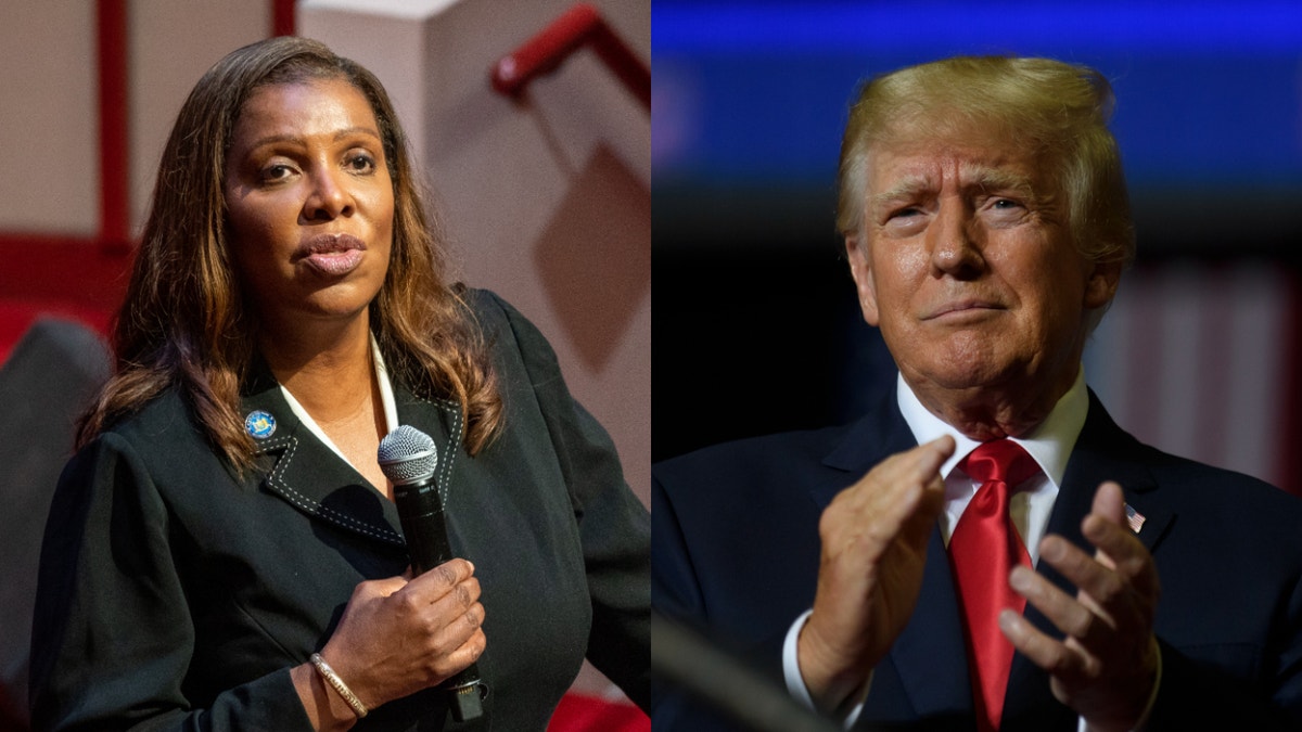 Letitia James Donald Trump