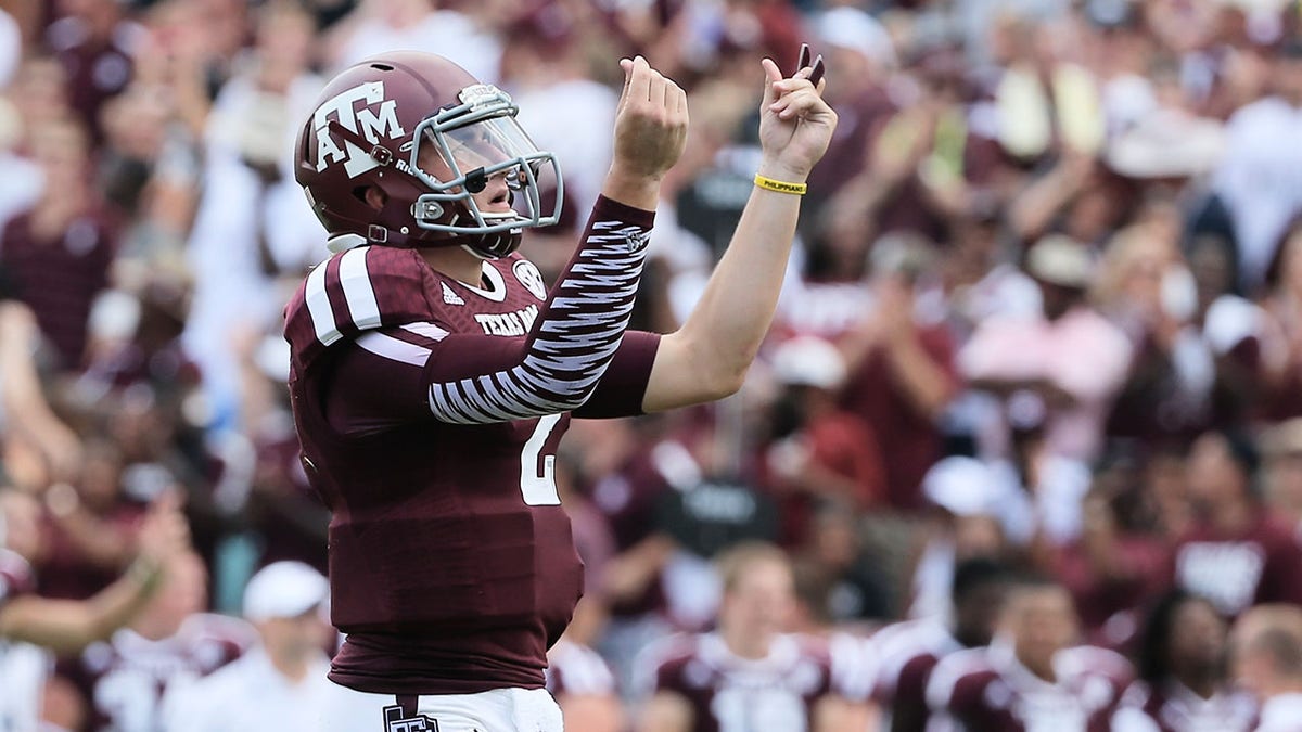 Johnny Manziel touchdown celebration