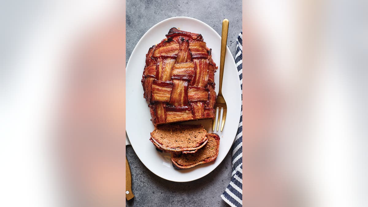 Steve Doocy cookbook contains a braided bacon meatloaf recipe