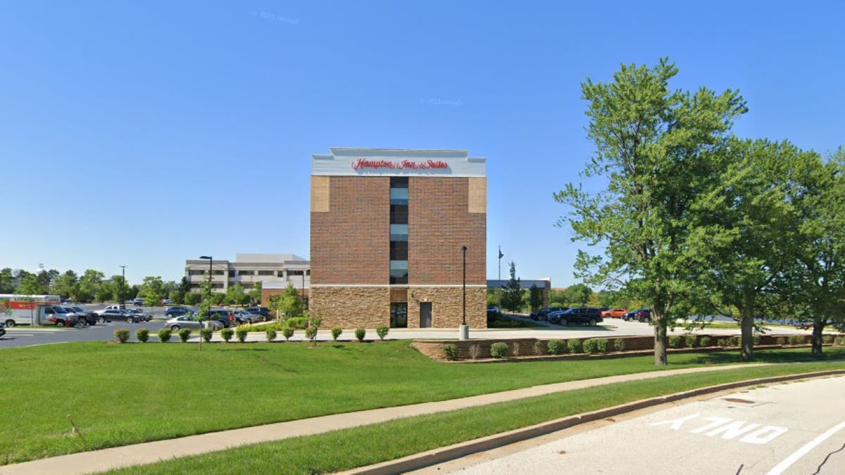 Exterior of hotel building