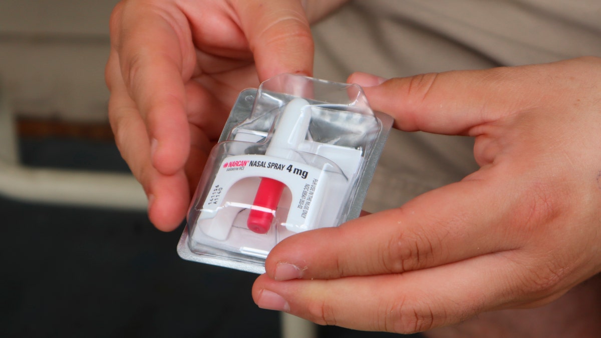 Narcan, used to reverse opioid overdoses