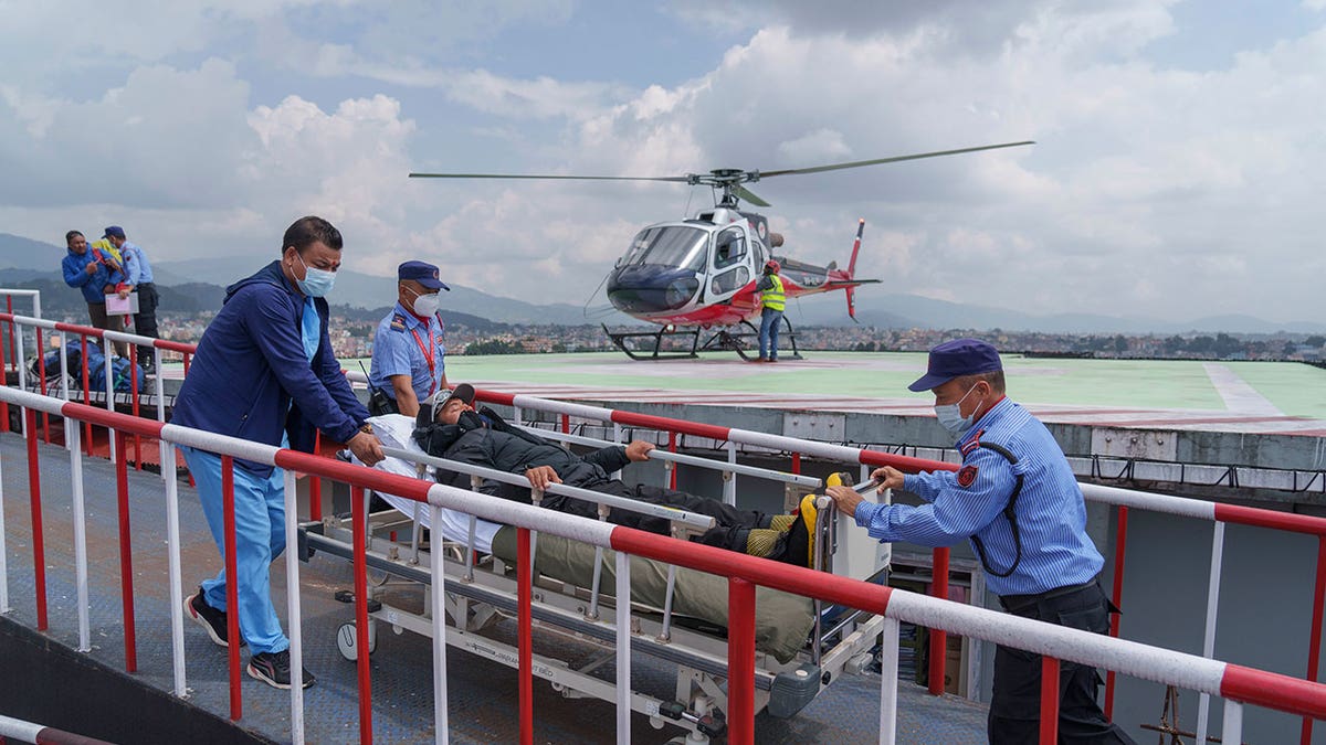 Missing person at Nepal mountain