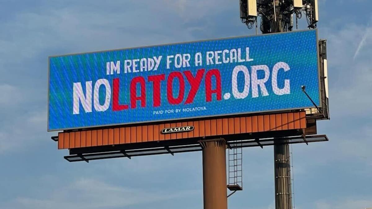 LaToya Cantrell recall effort billboard