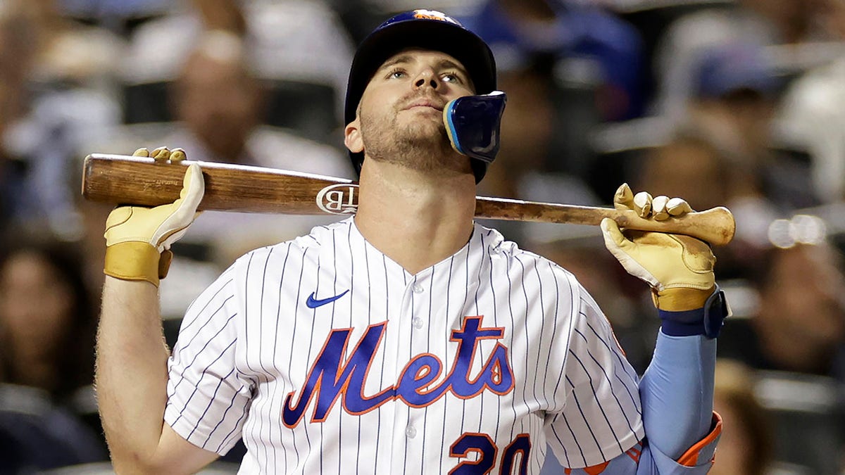Pete Alonso after strikeout