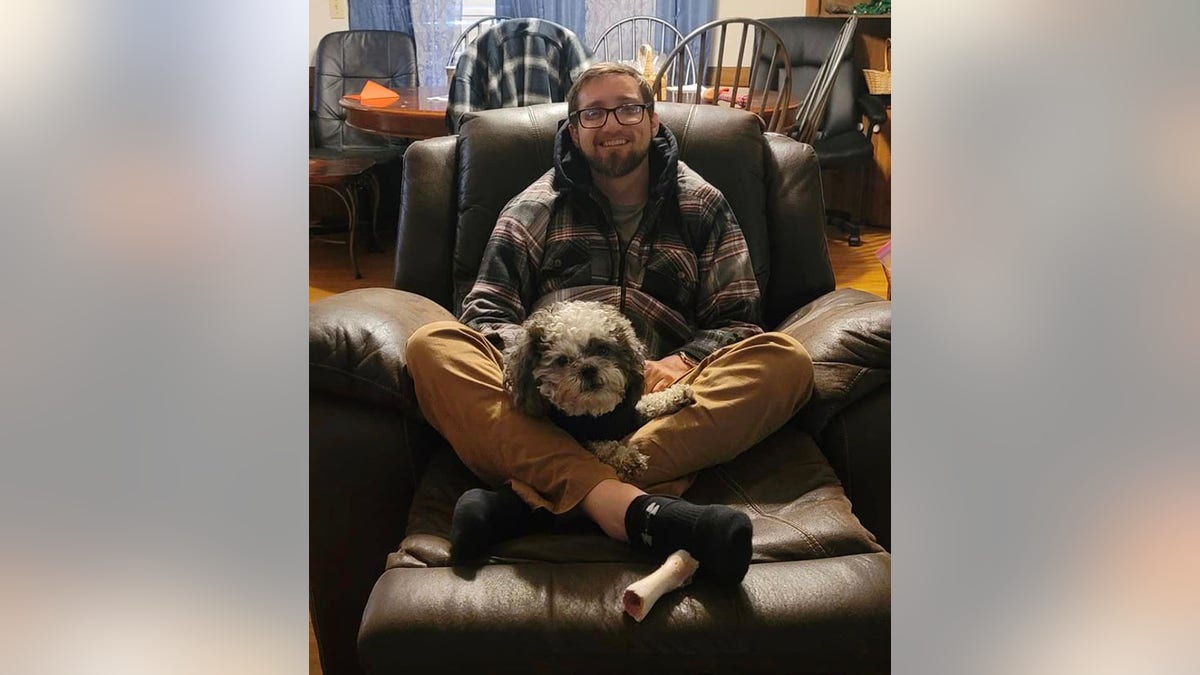 phillip lewis and dog