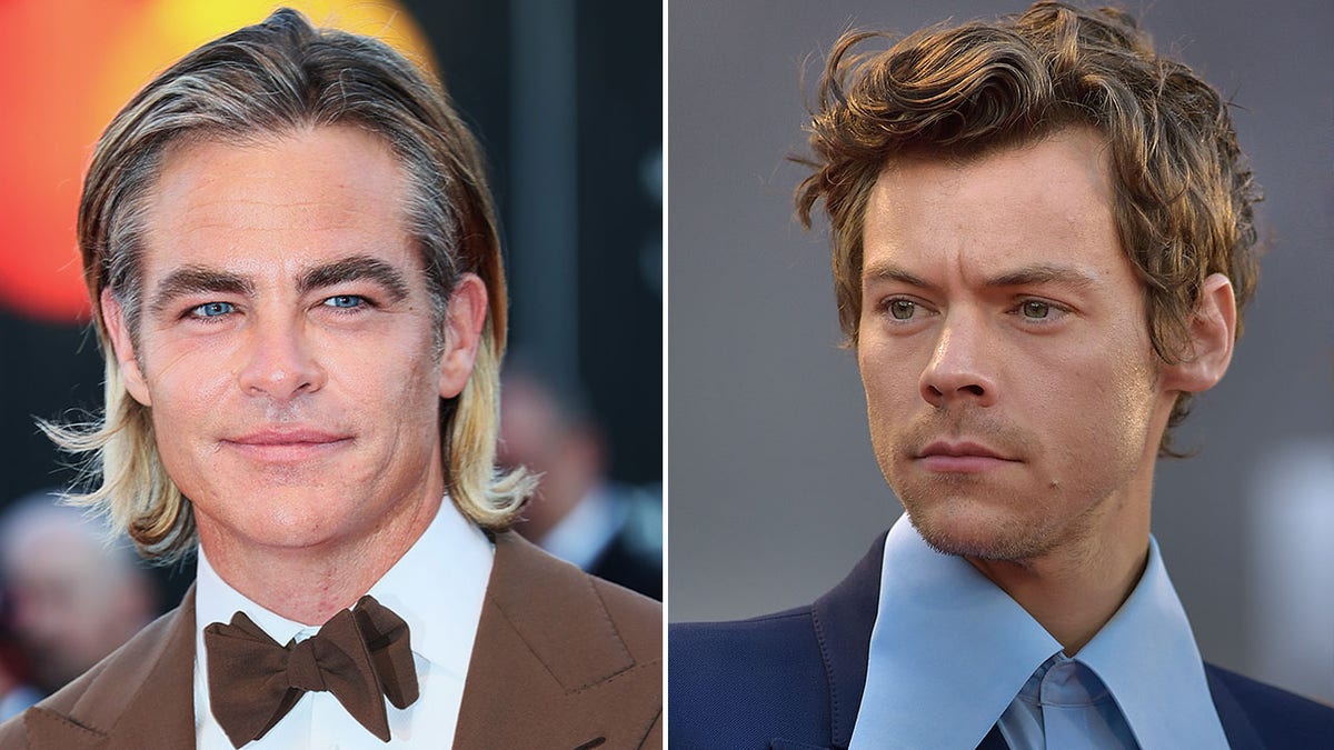 Chris Pine and Harry Styles walk red carpet