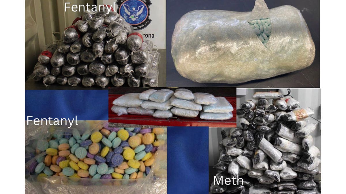 border protection seizure of fentanyl and meth