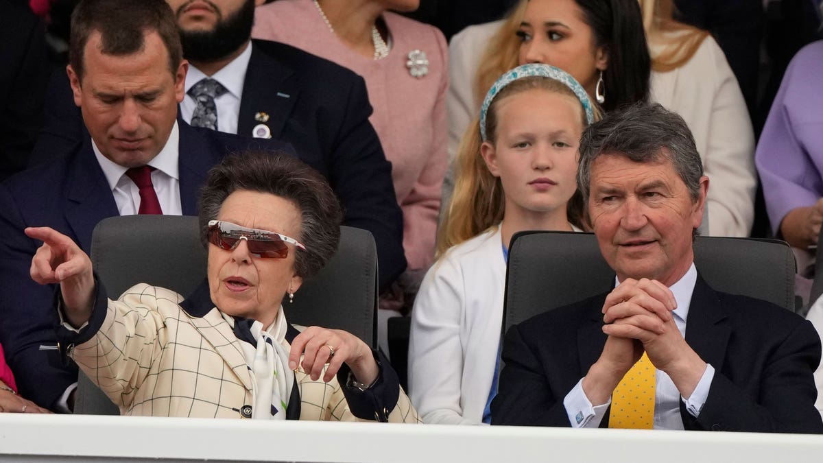 Princess Anne and husband Timothy Laurence
