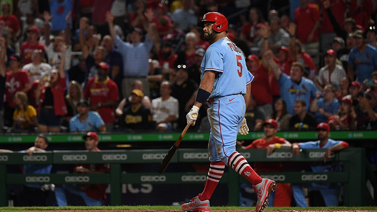 Pujols inches closer to Alex Rodriguez in all-time home run leaderboard