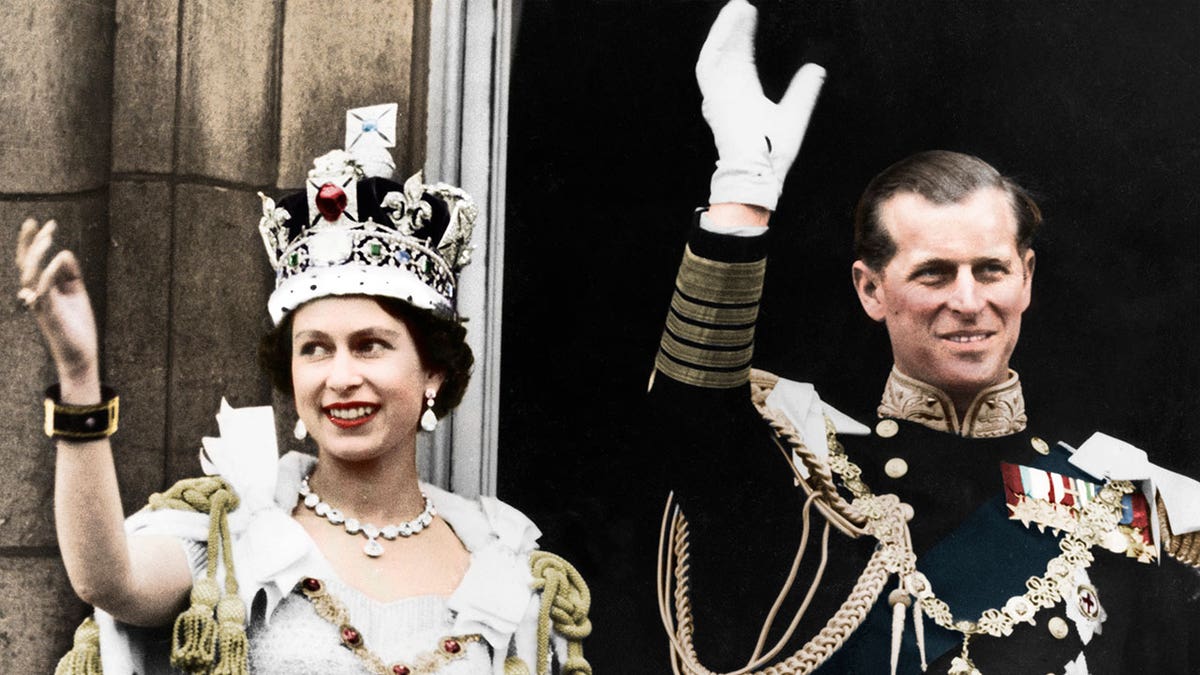 Queen Elizabeth II coronation day