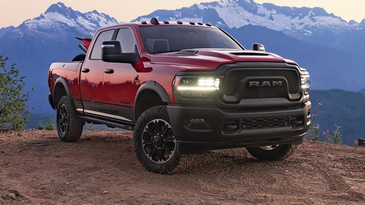 ram rebel parked