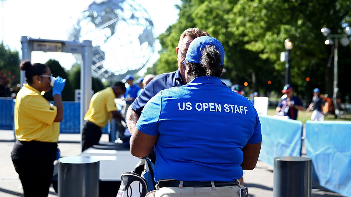 US Open security