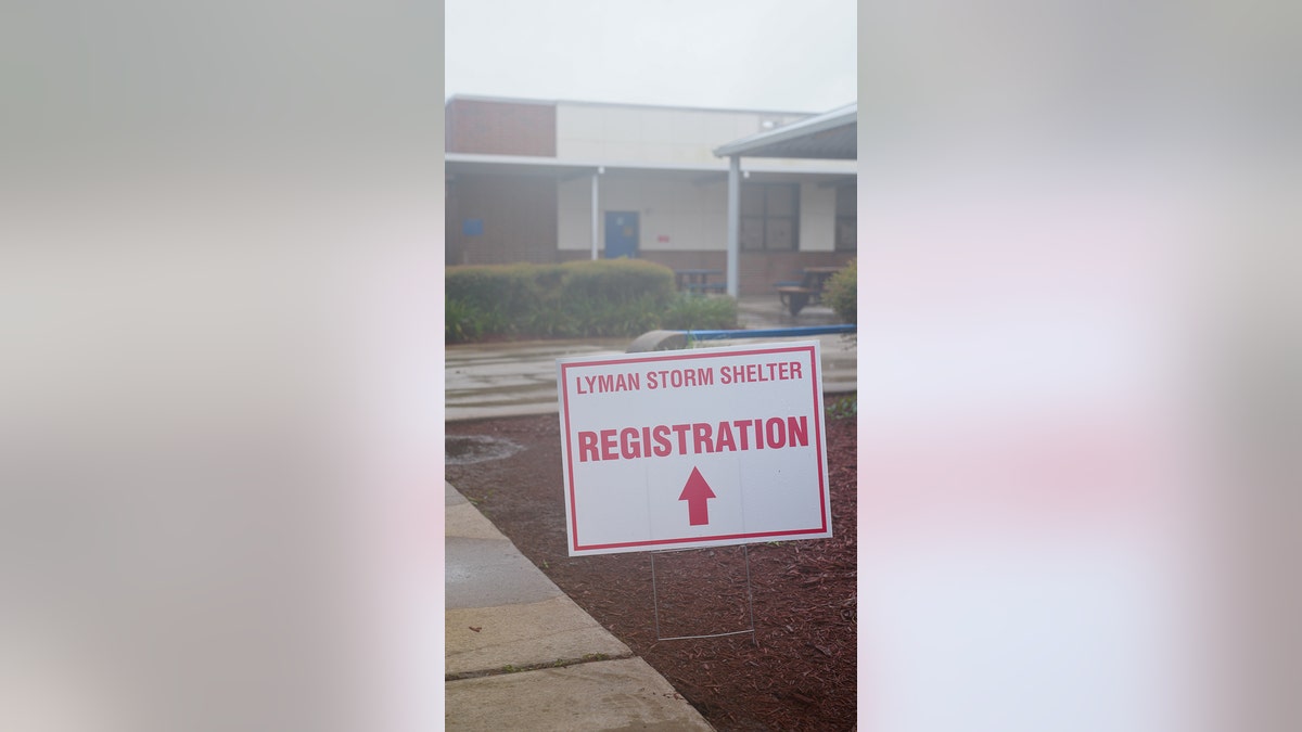 Seminole County shelter in Florida before Hurricane Ian 