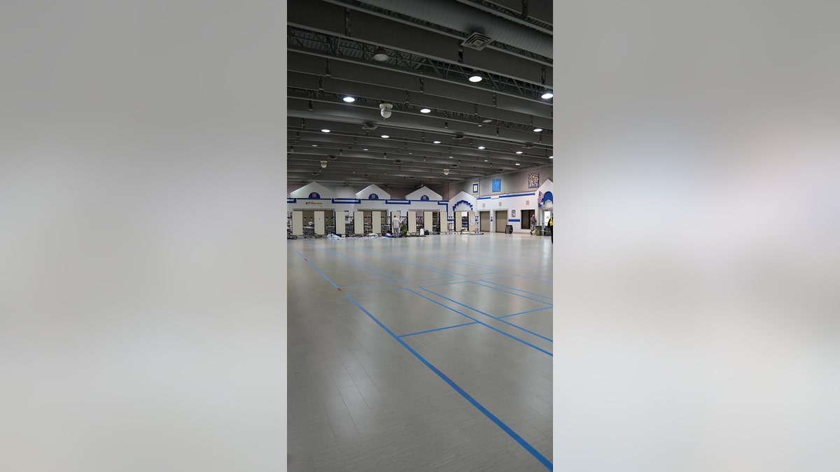 A school in Seminole County, FL ahead of Hurricane Ian