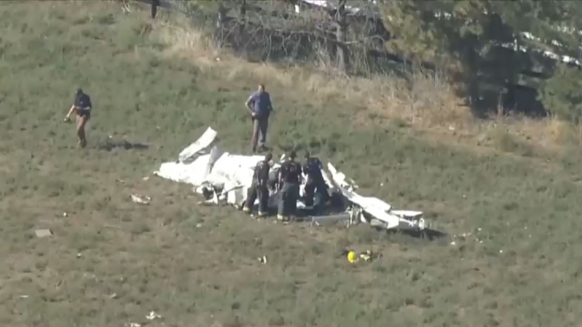 officials investigating crashed plane