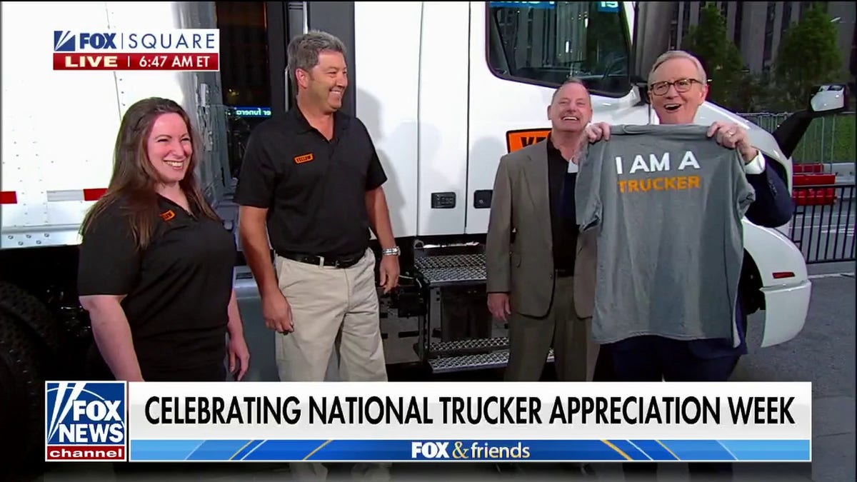 steve doocy and truckers