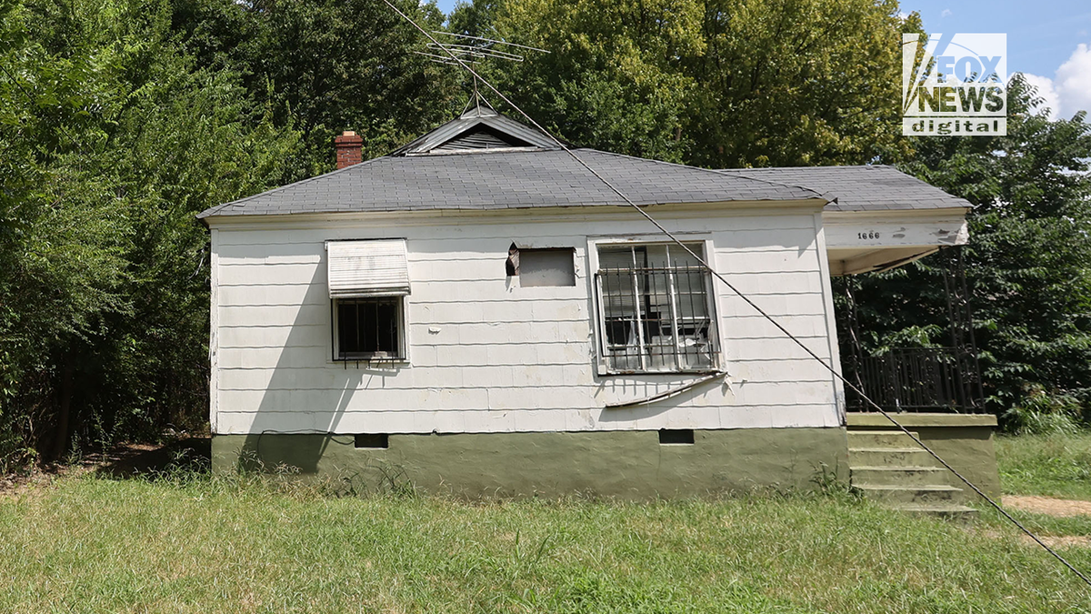 The exterior of the home where the body of Eliza Fletcher was found