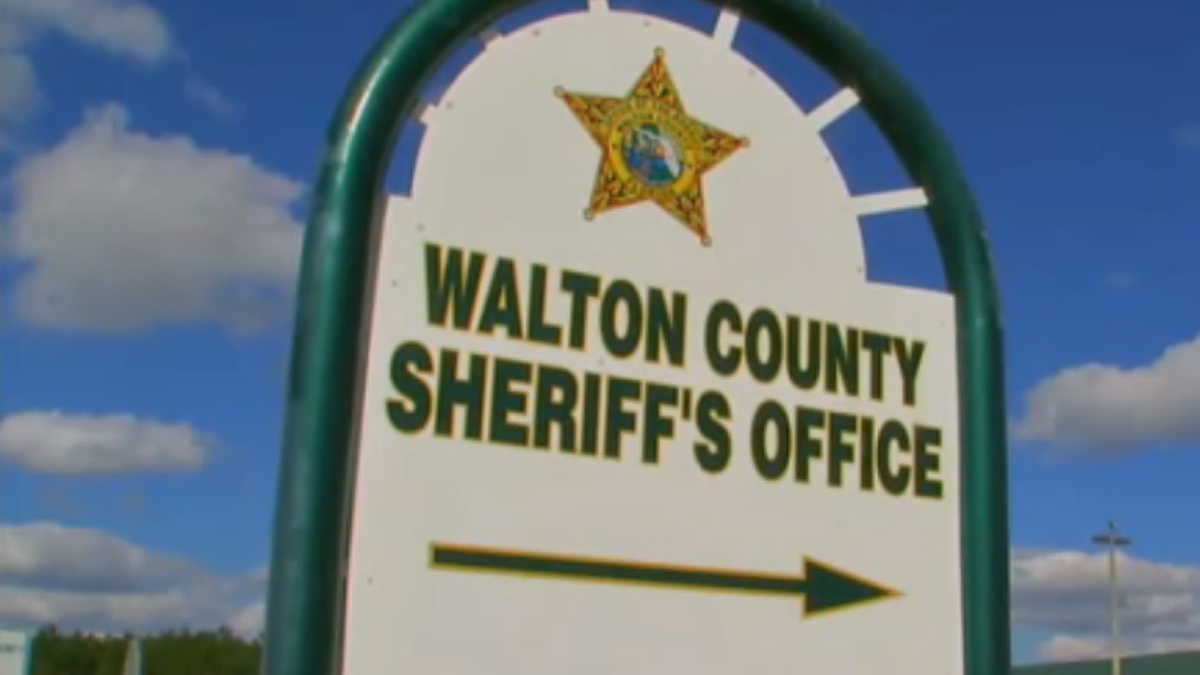 Walton County Sheriff's sign