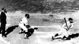 PITTSBURGH, PA - OCTOBER, 1927:  Babe Ruth #3 of the New York Yankees swings at a pitch during a 1927 World Series game against the Pittsburgh Pirates in October, 1927 at Forbes Field in Pittsburgh, Pennsylvania.
