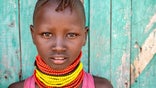 A young woman in Turkana, Kenya