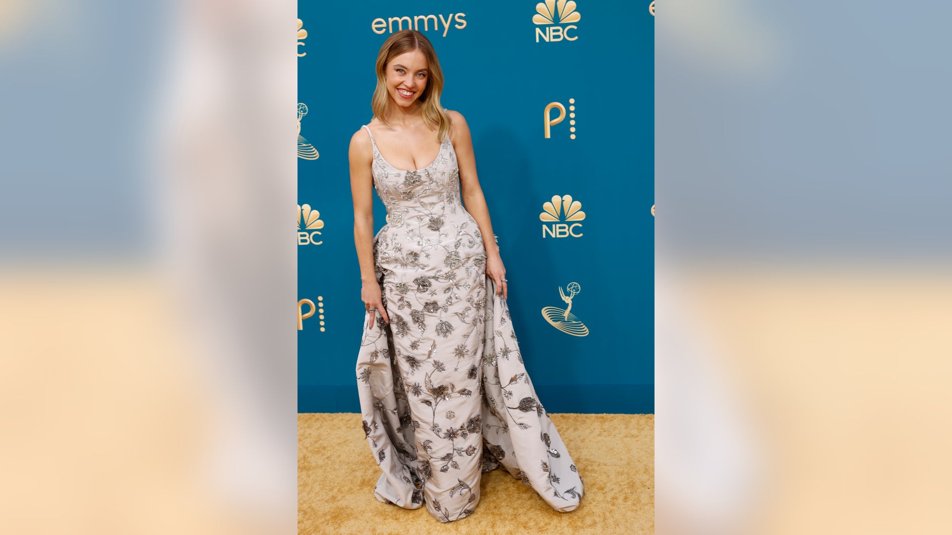 Emmys 2022 red carpet: Lily James, Geena Davis and more stun on the red ...