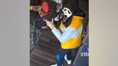 NYPD hunt ghoulish masked robbers caught on camera in armed stick-up