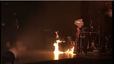 Small on-stage fire extinguished during Panic at the Disco Concert; no injuries reported