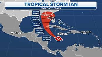 Florida Keys under tropical storm watch as Ian gains strength in the Caribbean