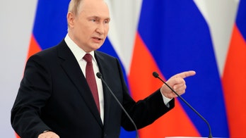 Putin swipes at US in hostile speech amid annexation of Ukraine, says it set 'precedent' for nuclear warfare