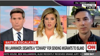 Martha's Vineyard Democratic state rep. tells CNN migrants are being used as 'political pawns'
