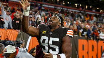 Myles Garrett to return to Browns practice, coach 'not ruling anybody out' just yet ahead of Falcons game