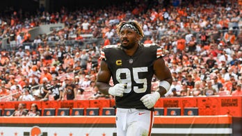 Browns' Myles Garrett returns to practice following car crash