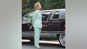 Hillary Clinton reveals reason for staple pantsuit was 'suggestive' photos from Brazil state trip