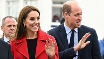 Prince William and Kate Middleton visit Wales for the first time since earning new royal titles