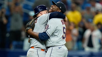 Astros clinch AL West title with victory over Rays