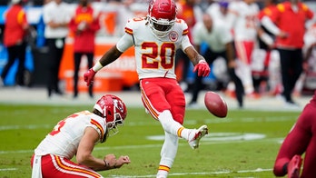Chiefs' Justin Reid gets kicking opportunities after Harrison Butker rolls ankle