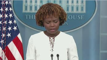 Karine Jean-Pierre hit with news of Queen's death live during briefing: 'That's been confirmed?'