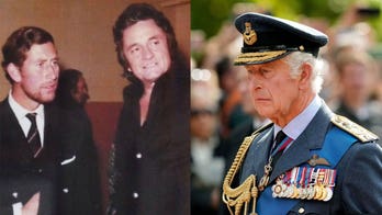 Johnny Cash pictured with young King Charles III in photo shared by musician's daughter