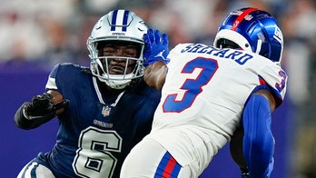 Giants' Sterling Shepard gets called for pass interference before halftime, penalty debated on social media