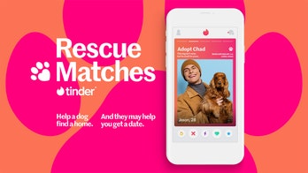 Tinder dating app connects rescue dogs to forever homes in honor of National Dog Week