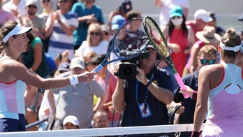 Ukrainian tennis player refuses to shake hands with Belarus' Victoria Azarenka amid war with Russia