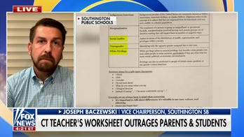 School board member rejects Connecticut teacher's worksheet on White privilege, systemic racism