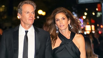 Cindy Crawford stuns as she and Rande Gerber attend The Clooney Foundation's award night in New York City