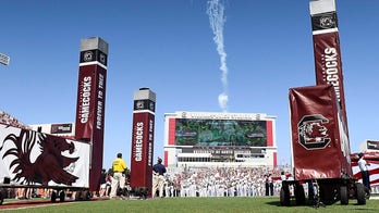 South Carolina students delay Georgia game with Title IX ceremony; irate coach yells to 'get off the field'