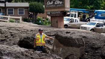 Southern California mudslides damage homes, carry away cars