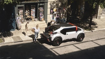 Citroen built a wild electric pickup out of cardboard