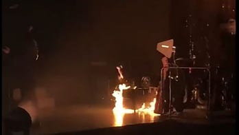 Small on-stage fire extinguished during Panic at the Disco Concert; no injuries reported