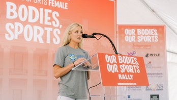 I'm an NCAA champion female swimmer and we have to protect girls, women from Biden's destruction of Title IX