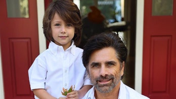 'Fuller House' star John Stamos poses with mini-me son Billy in f...